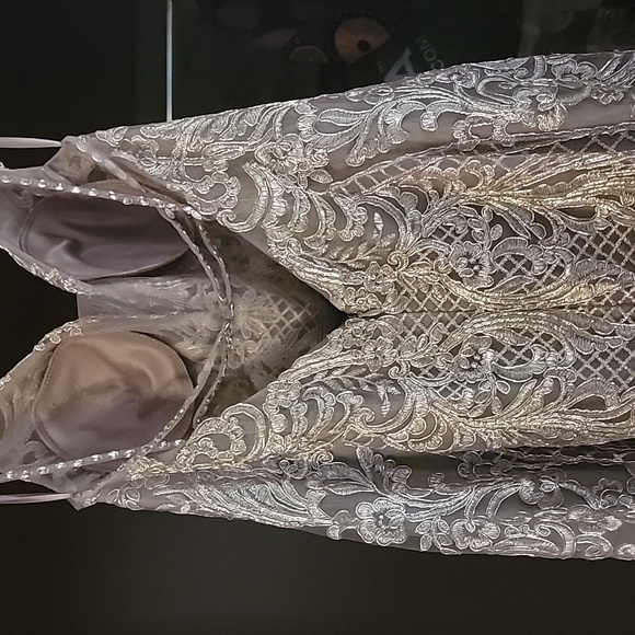 Clarisse 5138 Dress - Dark Gold - Picture 4 of 7